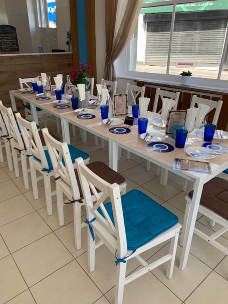 NISI - new Greek restaurant opened in Midsomer Norton. 