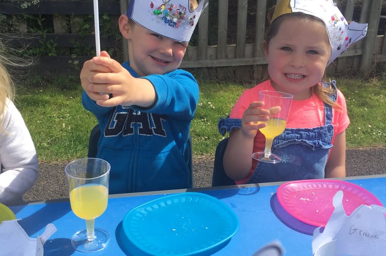 Next Steps Nursery held Jubilee celebrations.