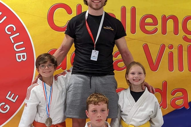 Three athletes from Full Fat Grappling, Judo and Jiu-jitsu club in Westfield Radstock, competed in Luxembourg at the Championships. 
