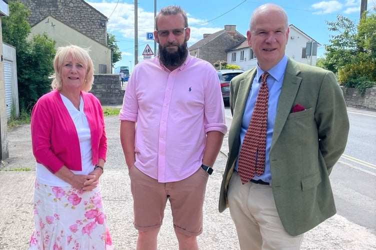 Mark Shelford met with Gavin Heathcote and Cllr Karen Walker last week at The Meeting Place Coffee Shop in Bath Road, Peasedown St John.