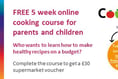 COOK IT: Free five week cookery course for parents and children