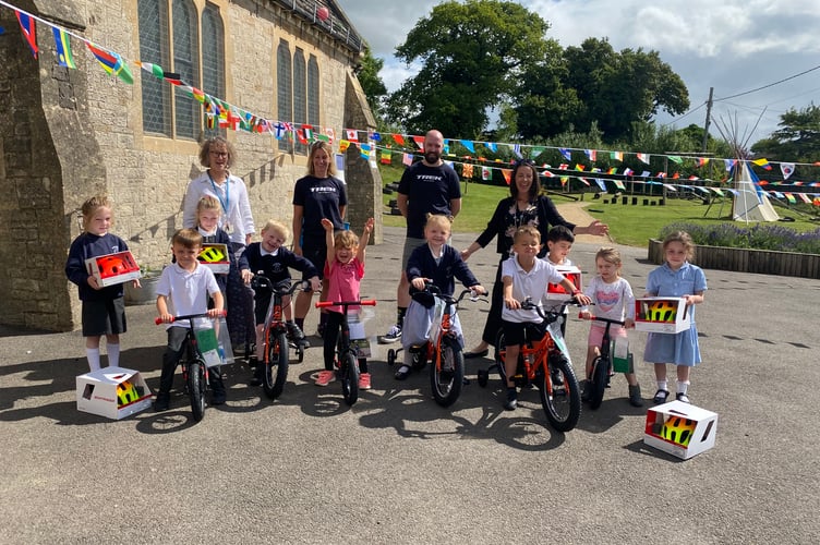 New Bikes for Shoscombe School.