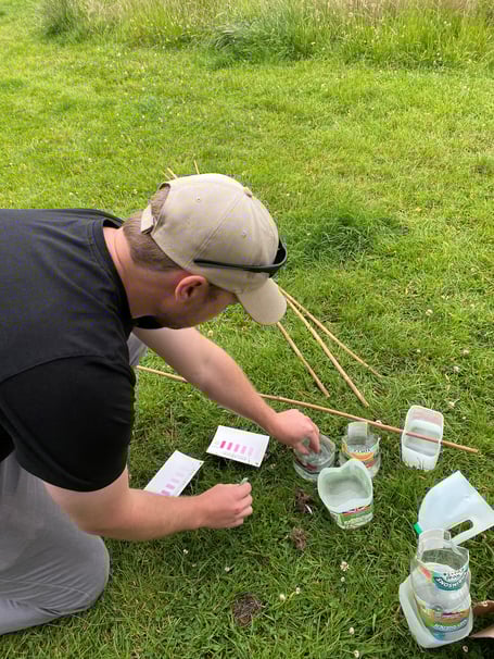Bristol Avon Rivers Trust test the waters.