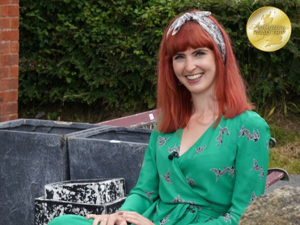 Izzie Balmer from Antiques Road Trip.