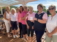 Wells ladies take the trophy against ladies captains