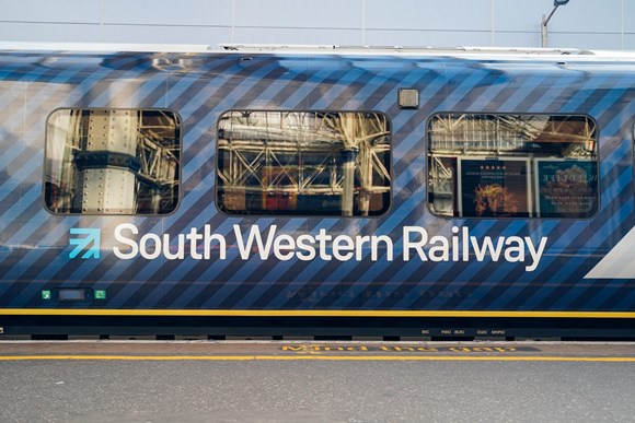 A South Western Railway train