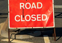 Temporary road closure in Wellow 