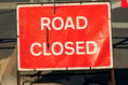 Temporary road closure in Wellow 
