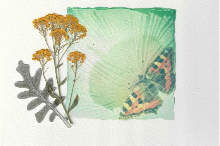 A floral picture