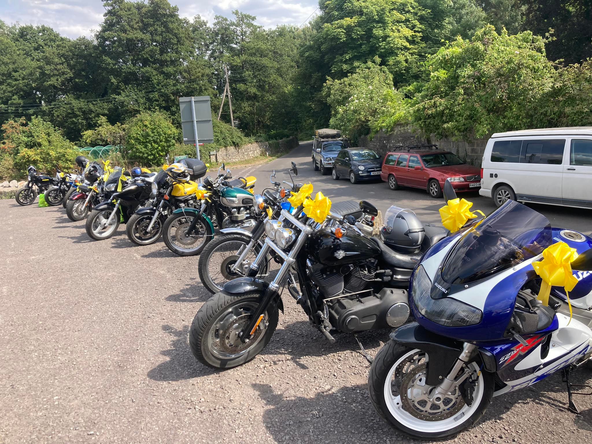 Remembering Charley Bates with a ride out, and 10k run