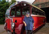 Retired couple restore 1949 bus