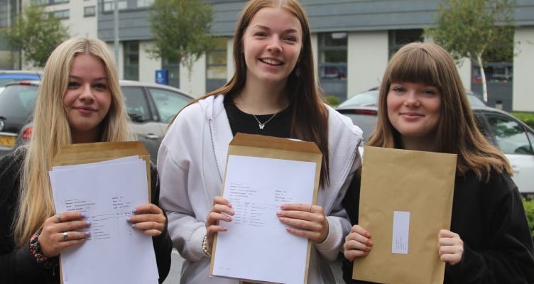 Writhlington School celebrate ‘fantastic’ GCSE results.