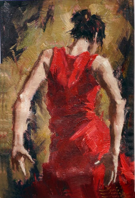 Flamenco dancer.