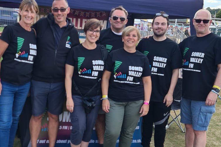 l-r The Somer Valley team - Debbie Chatting, Chris Griffiths, Gemma Esclarin Gros, Tristan Reakes, Jo Davis, Pete Helmore, Richard Burgess .jpg