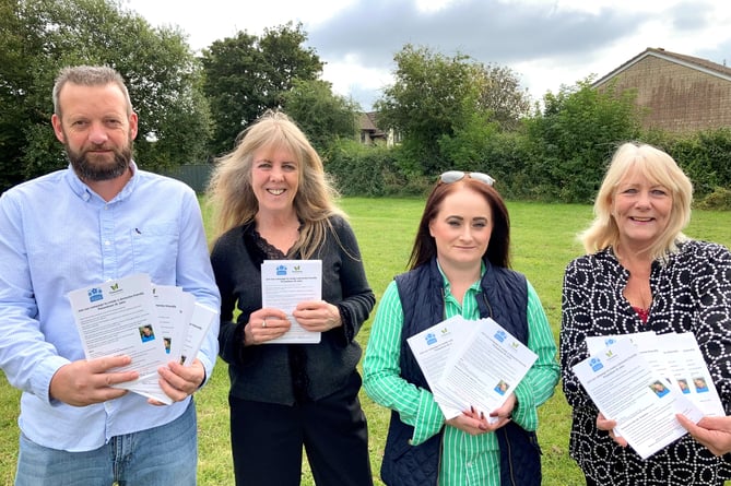 Gavin Heathcote from the Peasedown Community Trust, along with Cllrs Karen Walker and Sarah Bevan want as many residents as possible to attend one of their dementia awareness workshops over the next year. 
