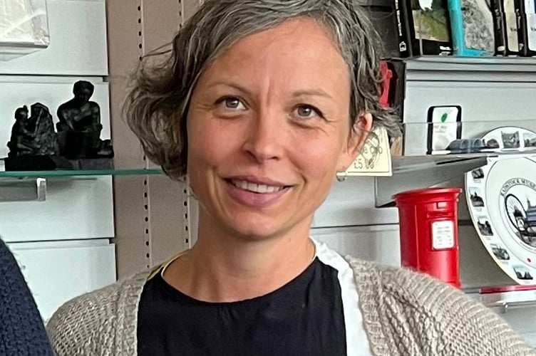 Radstock Museum’s Newly appointed Community Engagement Manager, Anne-Katell Peton. 