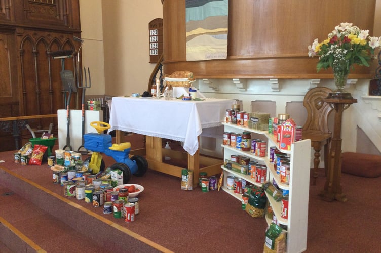 Paulton Larder will benefit from Harvest Festival.