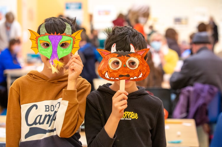 Children’s activities at Victoria Art Gallery.
