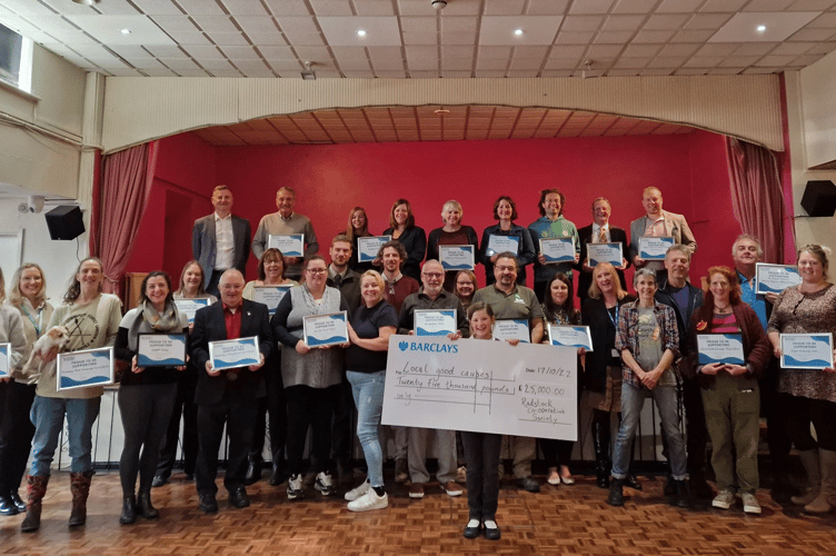 Radstock Co-operative Society donate £25,000 to community organisations. 