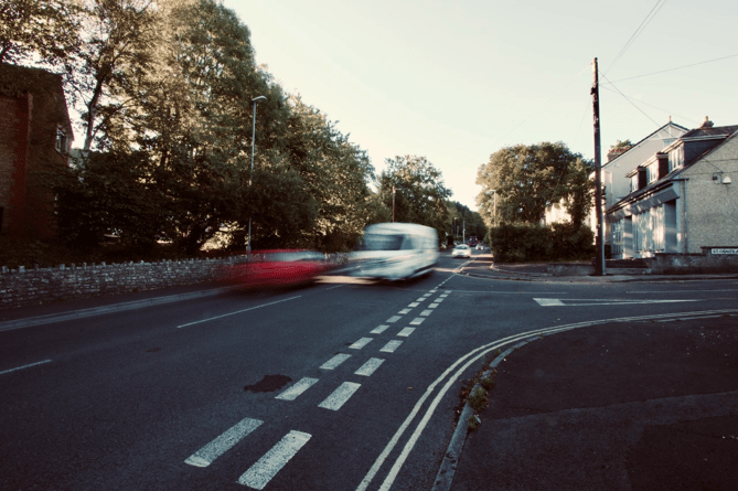 Silver Street speeding. 