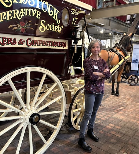 Anne-Katell at Radstock Museum is looking forward to you joining her and her volunteers for free Community Cafés this November.