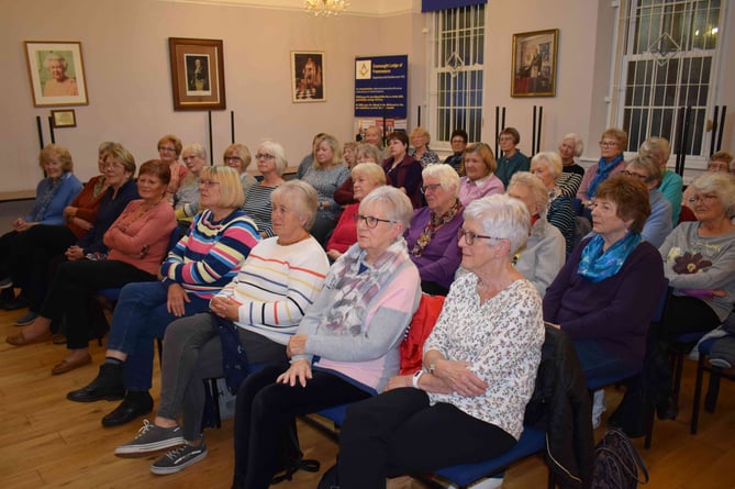Redfield Road Wives hear all about Freemasonry.