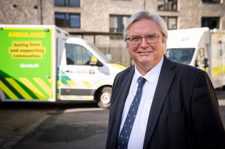 David Medlock, The Medlock Charitable Trust, donated £1,000,000 to St John Ambulance.