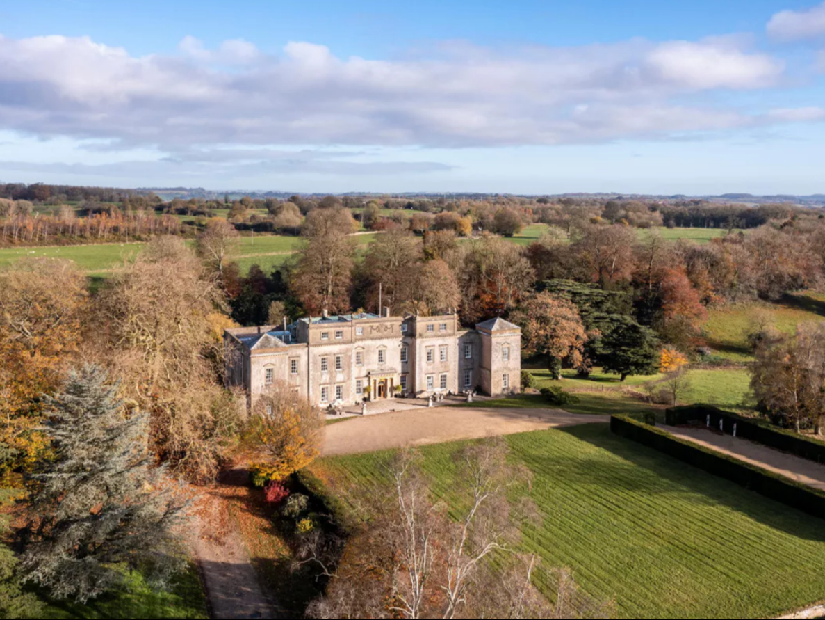 Radstock mansion for sale with 20 bedrooms, servants’ quarters, a library and a tennis court