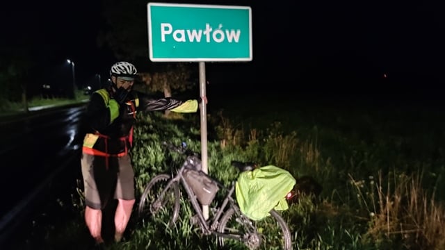 Karol Kwiatkowski reached Pawtow, Poland in two weeks.