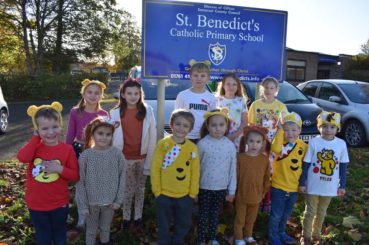Another spotty theme was held at St Benedict's!