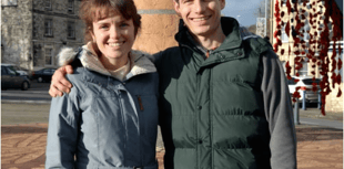 Siblings pull whacky stunt to fundraise for domestic violence 