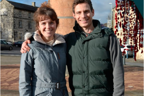 Jess and Ben are fundraising by running 16km backwards for charity FearLess