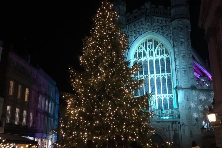 Bath Christmas Market starts this evening. 