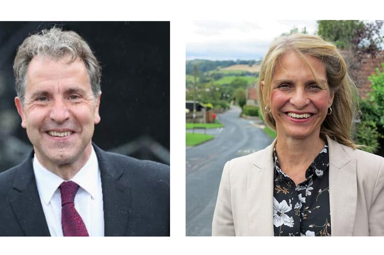 Metro Mayor Dan Norris and Wera Hobhouse MP.