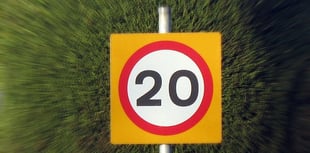 Drivers warned of new speed limit in Shoscombe
