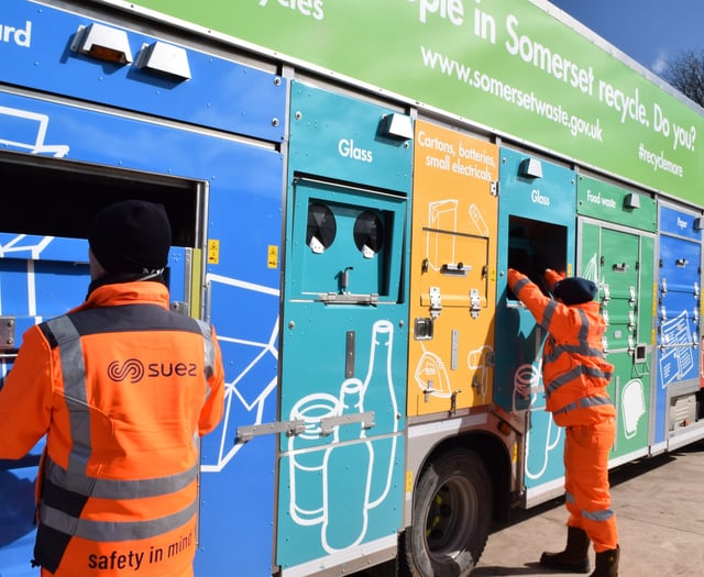 Somerset  Waste switch to summer hours from 1st April