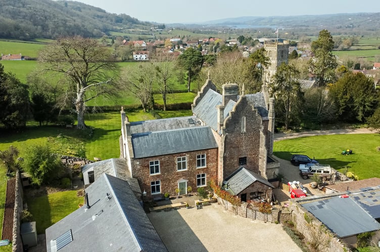 The house is located in Compton Martin, a village in Somerset. The village is home to a vibrant community.