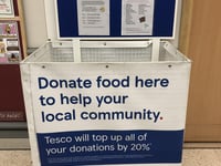 Christmas collection:  Over 2,000kg of food donated to Somer Valley foodbank