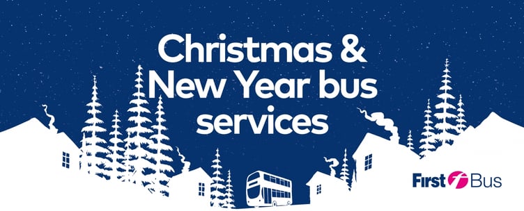 Christmas and New Year bus services.
