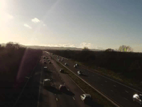 M5 closed near Bristol following lorry collision