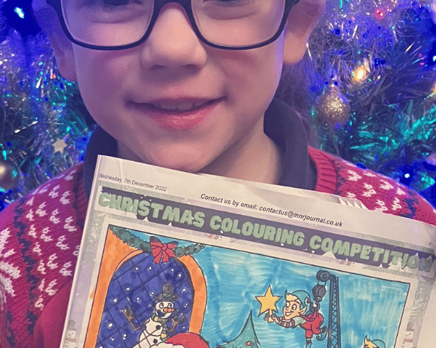 Winner of The Journal's 2022 Colouring Competition, Marcie Hall!