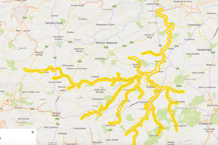 Flood warning Frome