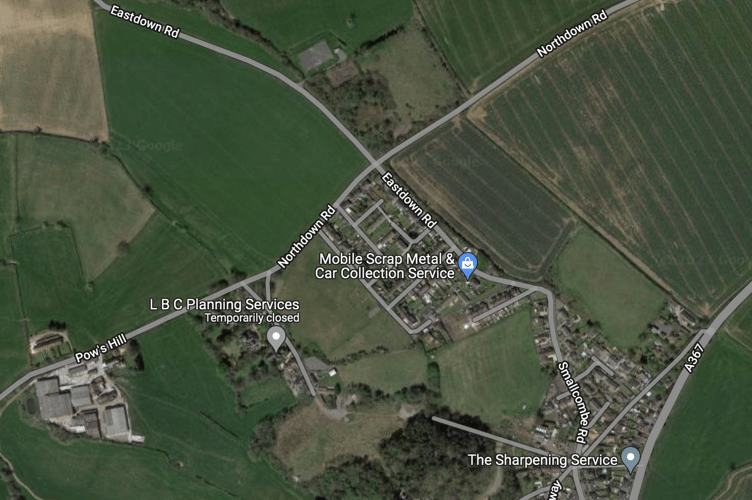 Northdown Road, near Camerton, is shut due to bad weather.