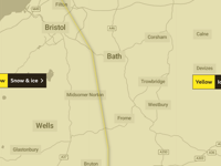 Further weather warnings issued for snow and ice through South West