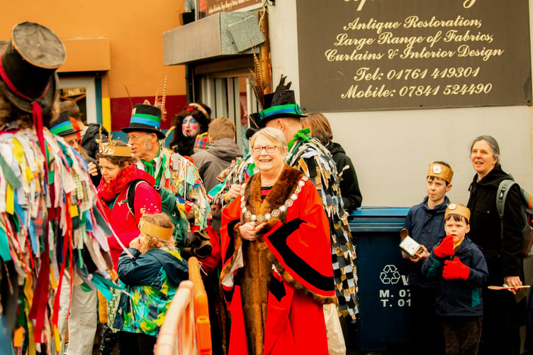 Midsomer Norton Mayor Lynda Robertson was among participants.