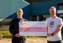 Dragonfly Leisure celebrates after
receiving £99,999 in National Lottery funding