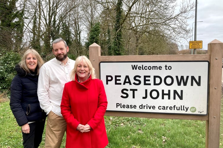 Cllr Karen Walker, Cllr Sarah Bevan and Gavin Heathcote have put in a bid for £95,000 extra in this year’s B&NES Council Budget for Peasedown.