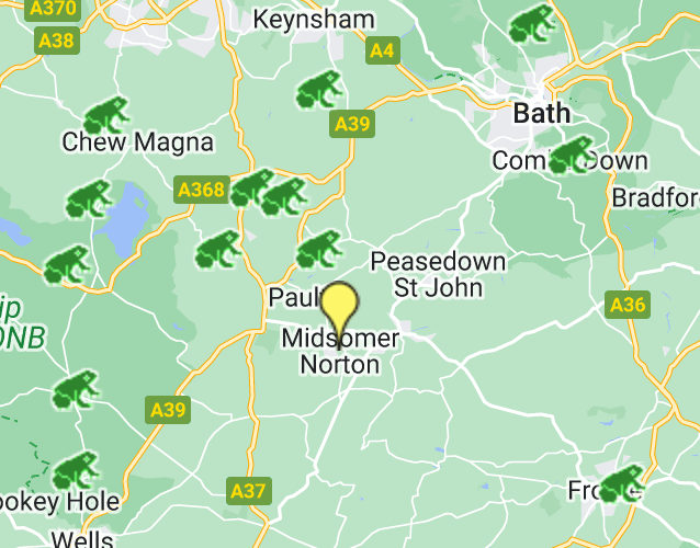 Active Frog crossings can be found here. 