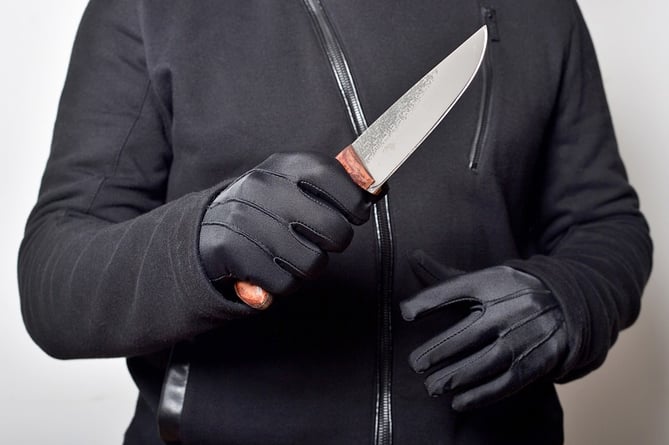 Knife Crime stock