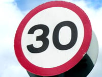 Roundabout roadworks in Paulton